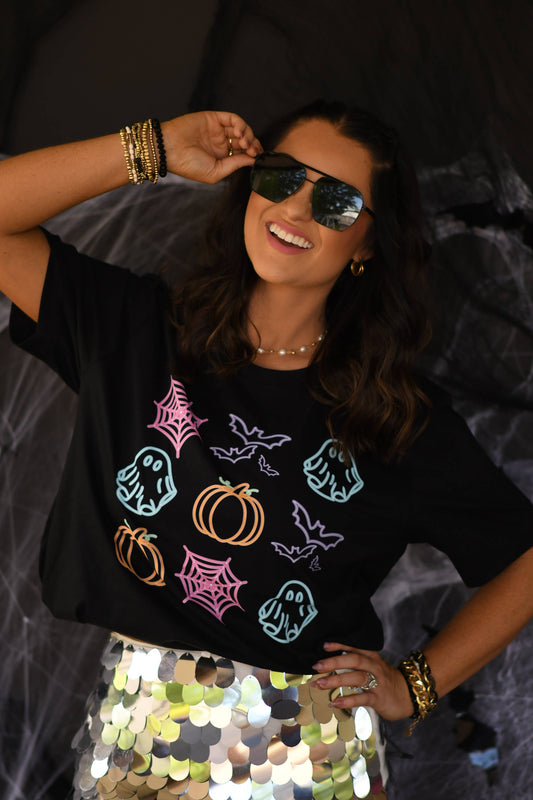 Neon Halloween Tee