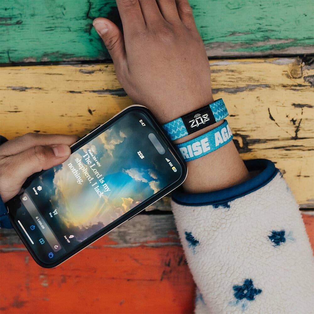 Zox Rise Again Bible Verse Bracelet