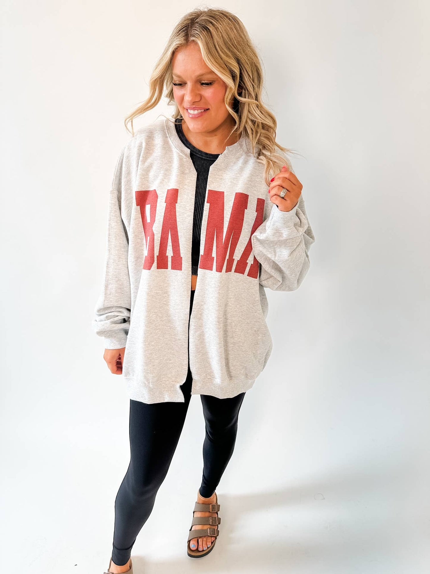 Bama Sweatshirt Cardigan