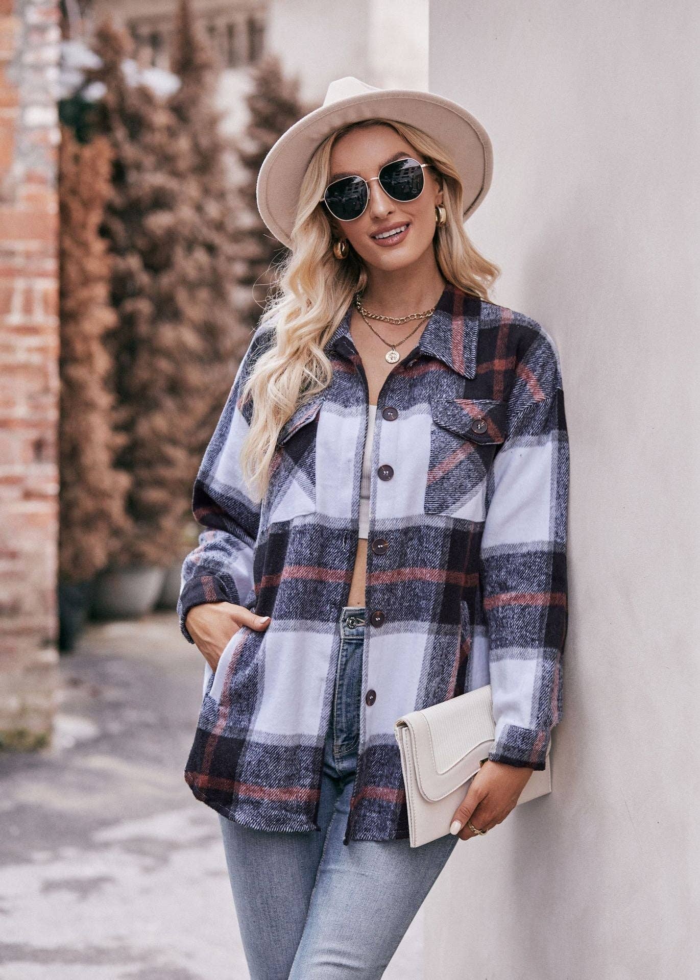 Women's Plaid Shacket