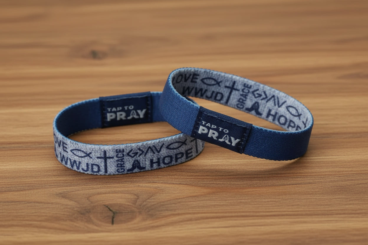 New Spring Versible Tap To Pray Wristbands