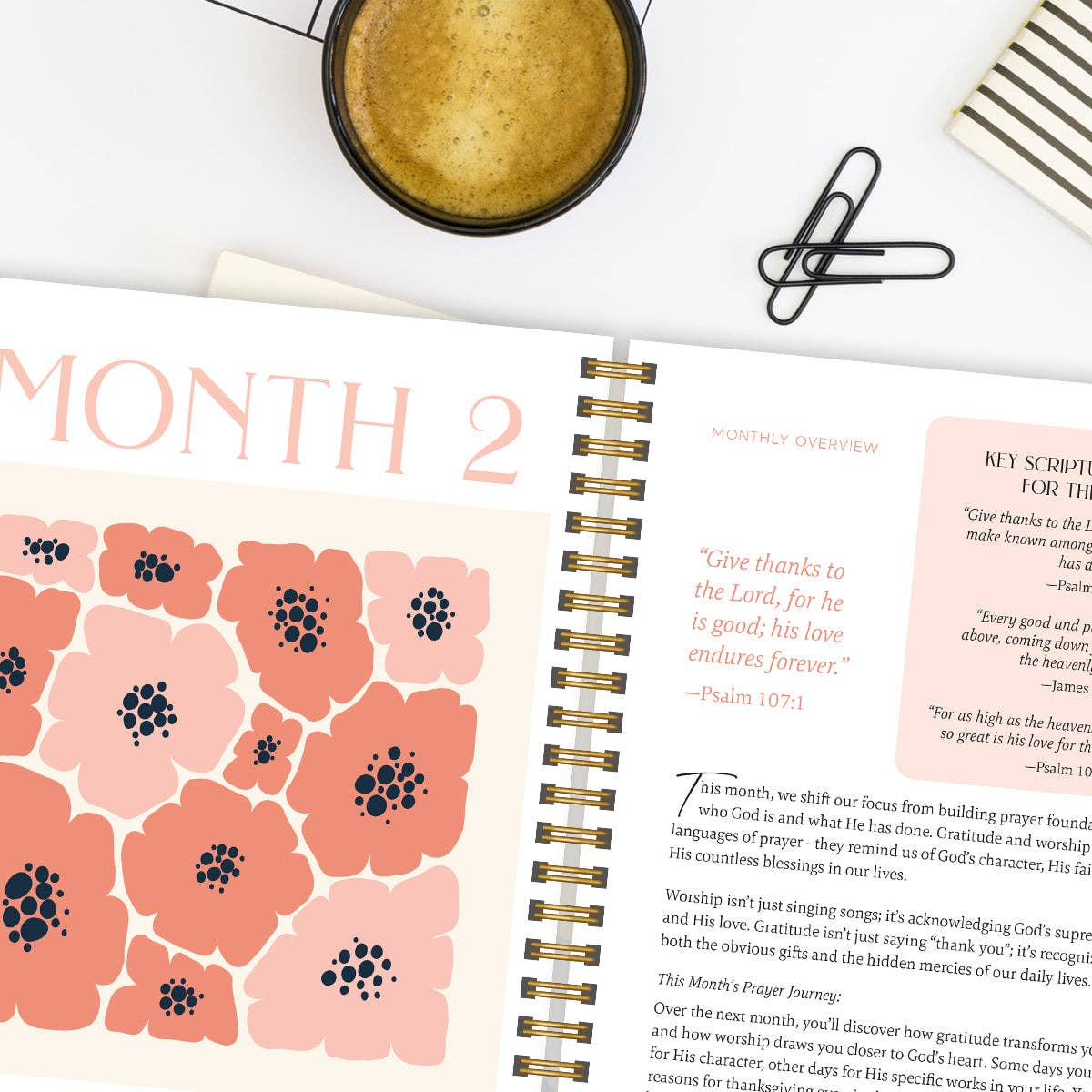 Spiral Bible- A Year In Prayer: A Journey of Daily Prayer and Reflection