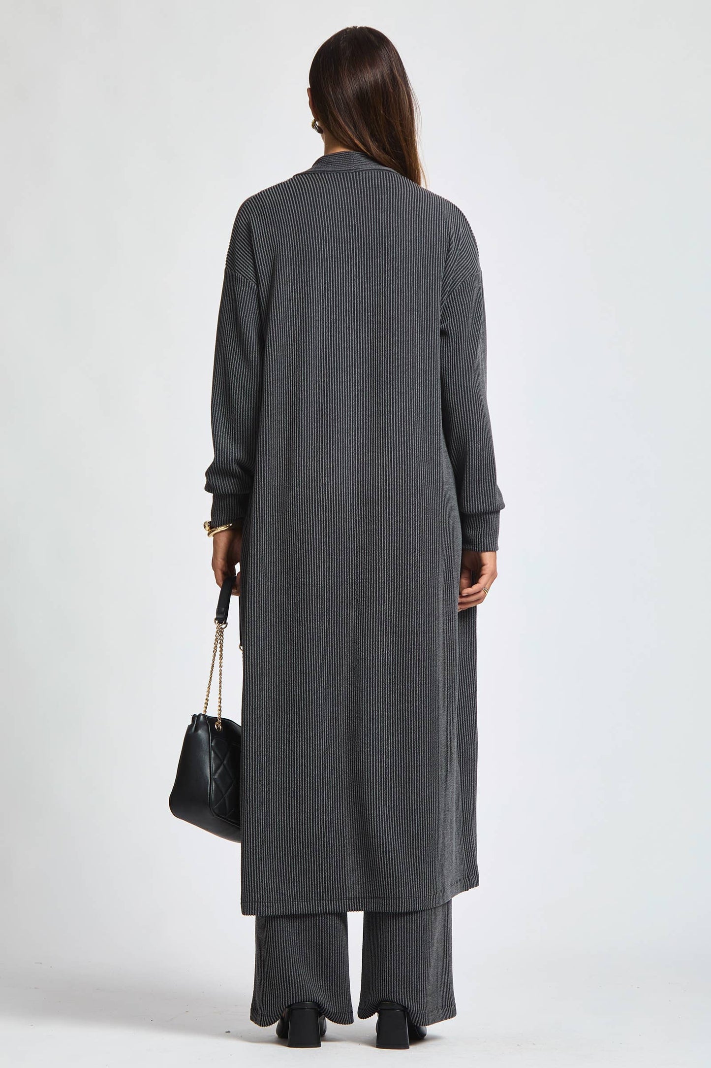 Dear Scarlett Longline Cardigan + Relaxed Pants Set