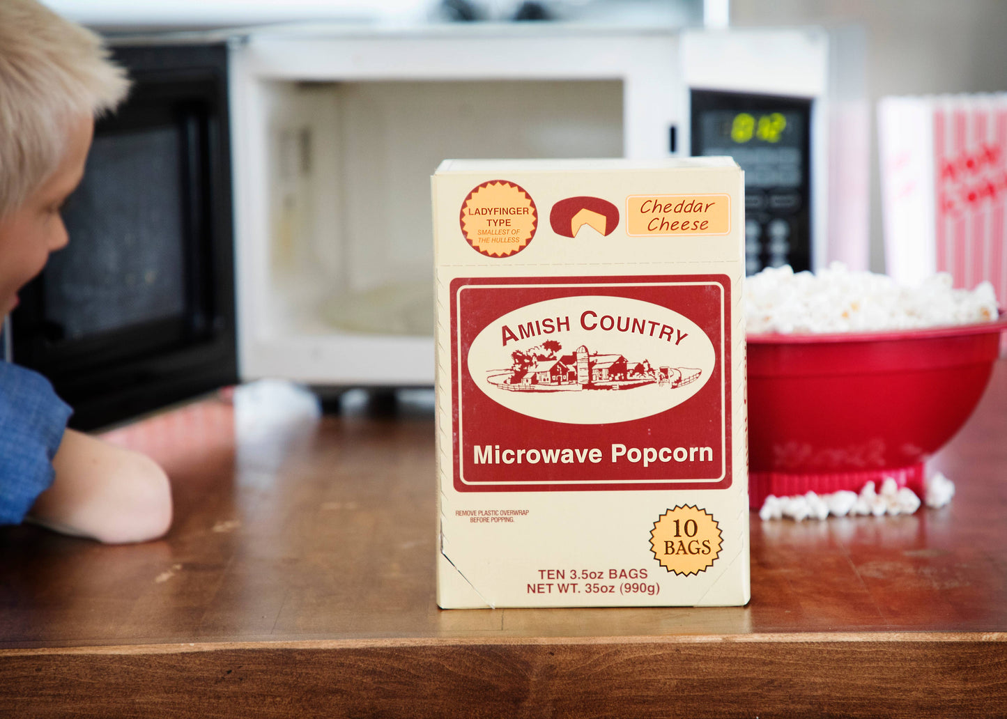 10pk Microwave Cheddar Popcorn