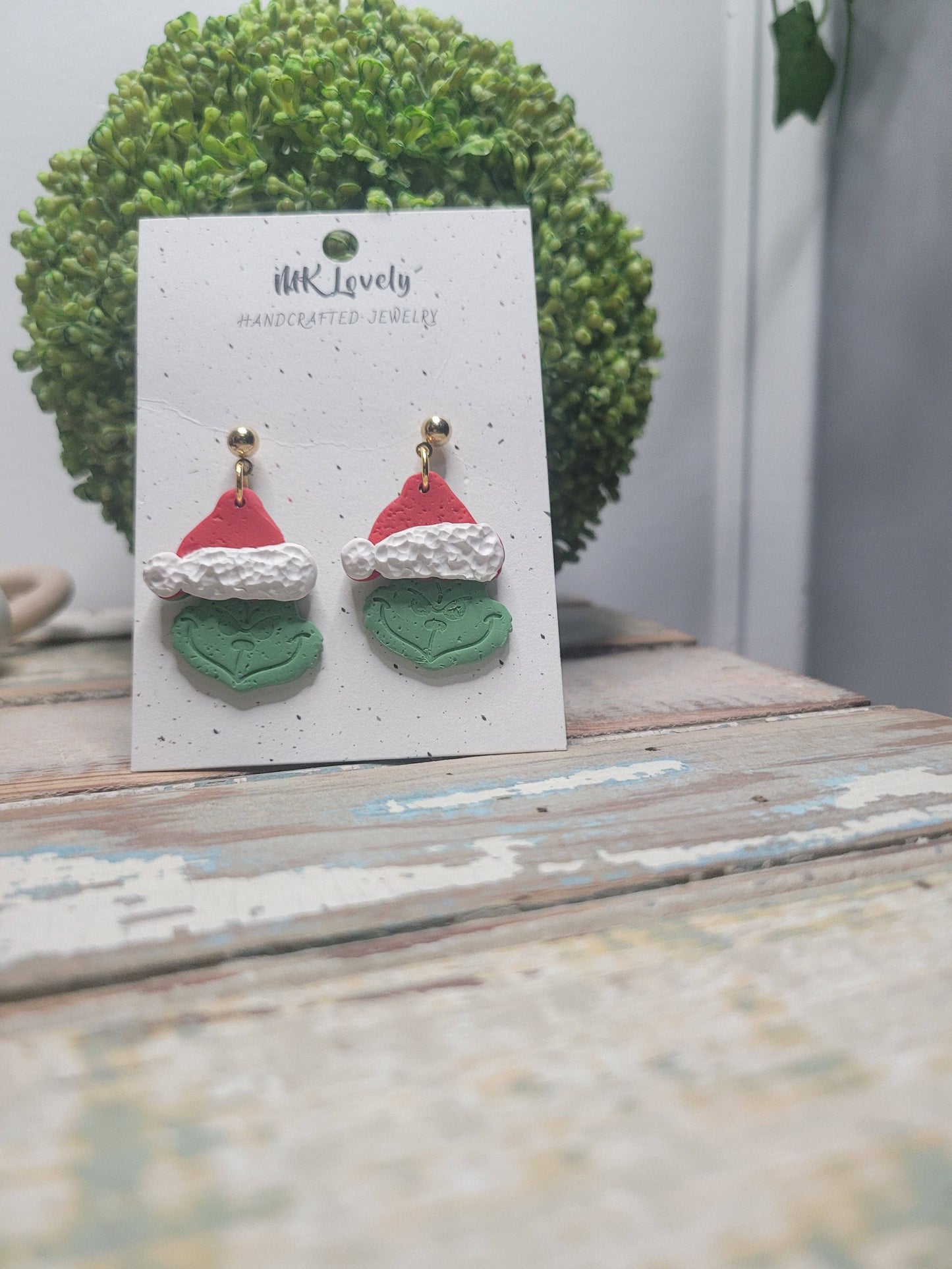 Grinch Earrings