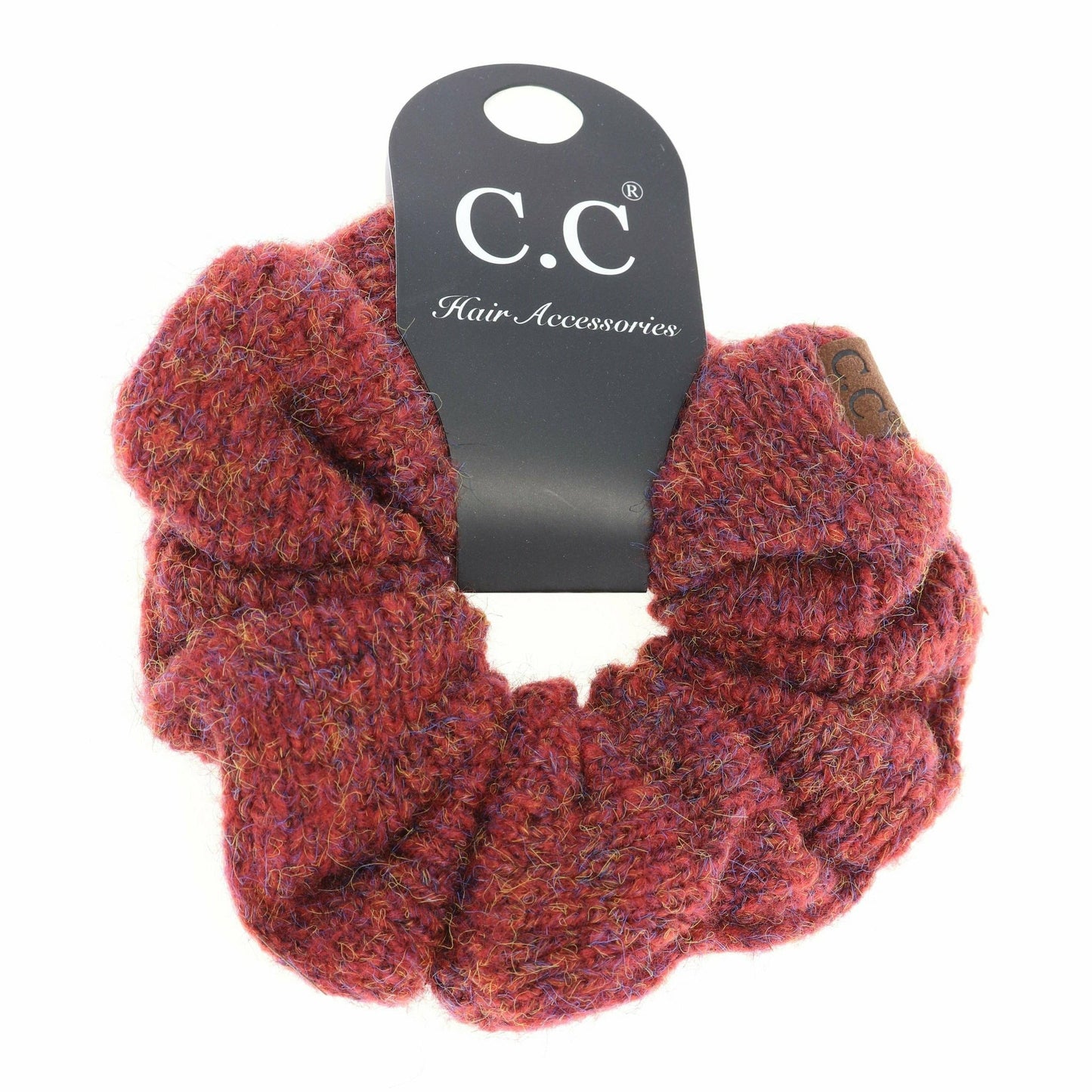 Two-tone Knit Ponytail C.C Women's Scrunchie