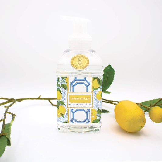 Lemon Ginger Foaming Hand Soap – 15oz Scented Luxury Hand Wash