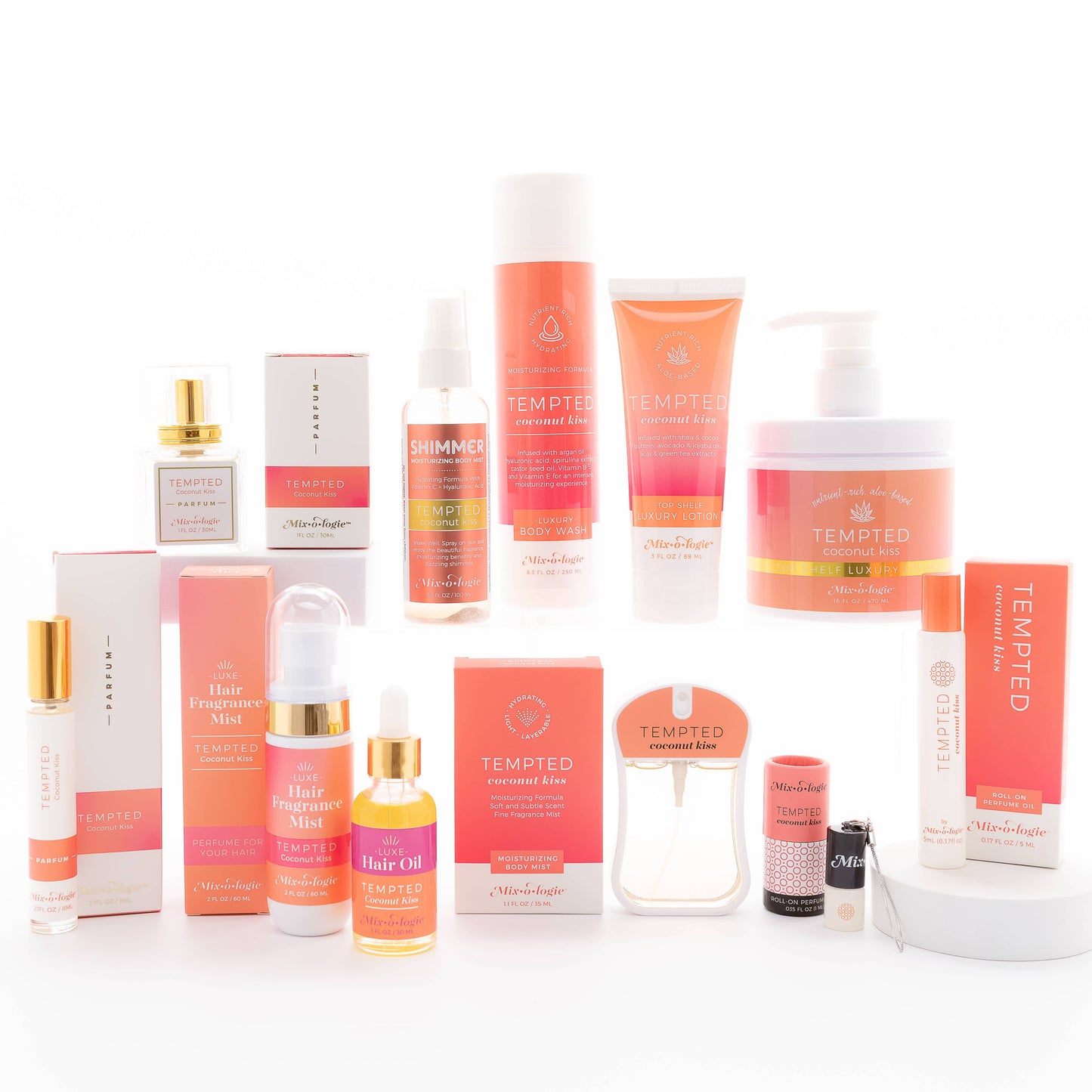 Mixologie Tempted (coconut kiss) Rollerball Perfume Oil Roll-On