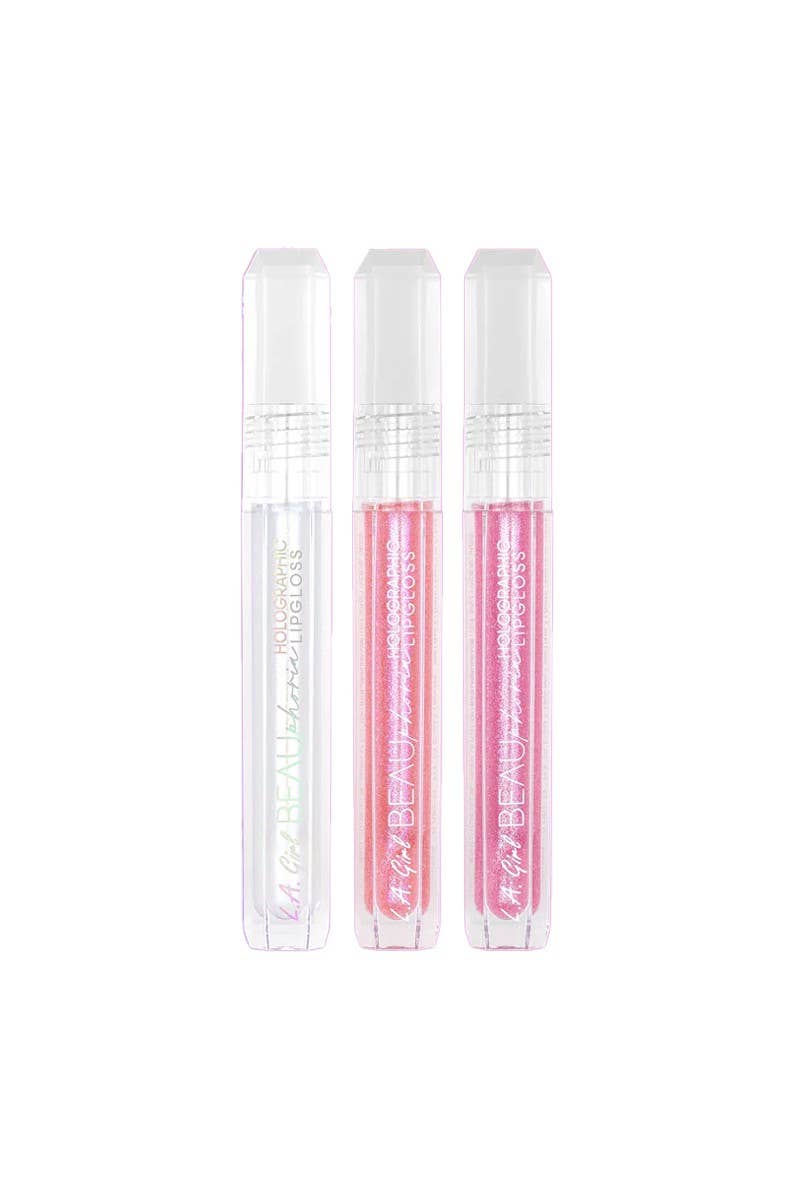 3pc Sparkly Lip Gloss Set - 3 sets