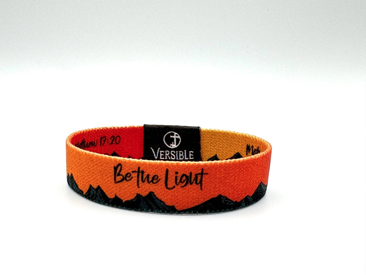 Sunrise Versible / Matthew 5:16 & Matthew 17:20 Wristband