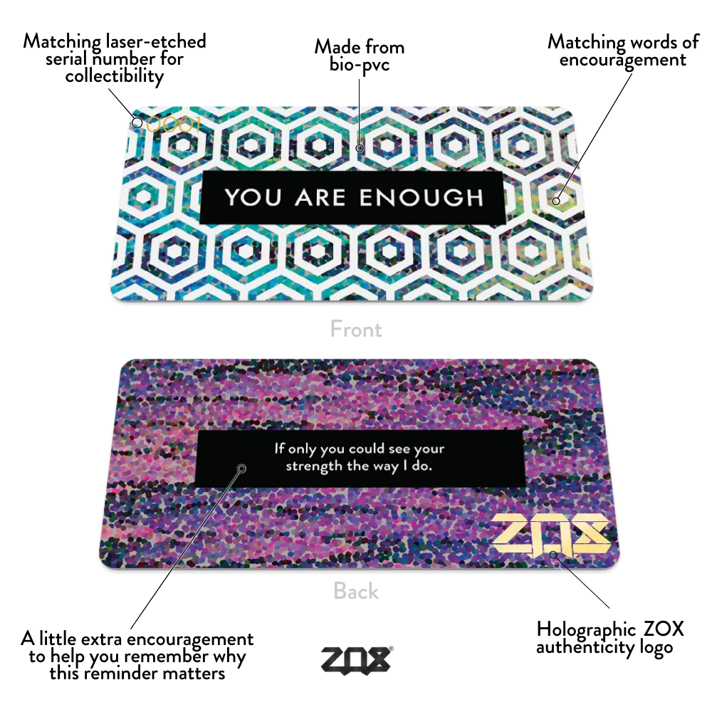 Zox You Are Enough Interactive Affirmation Bracelet
