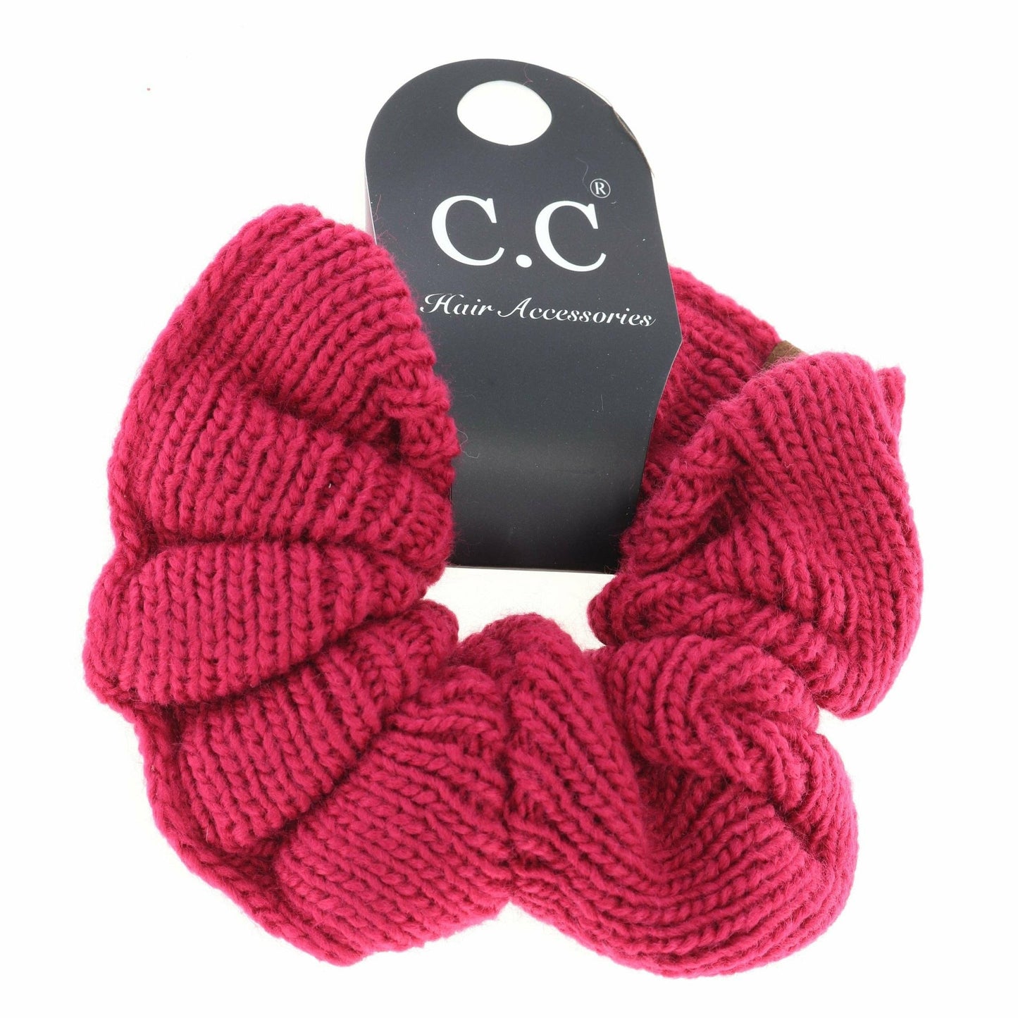 Solid Knit Ponytail C.C Women's Scrunchie