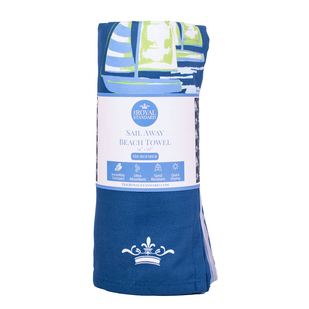 Sail Away Beach Towel