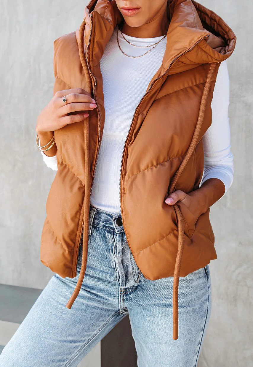 Hooded Puffer Vest