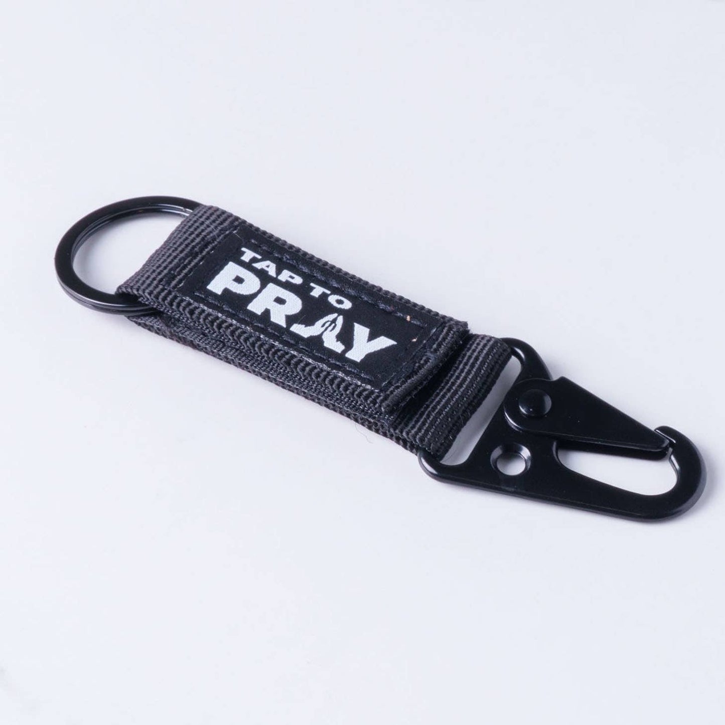 Versible Tap To Pray Tactical Carabiner Keychain