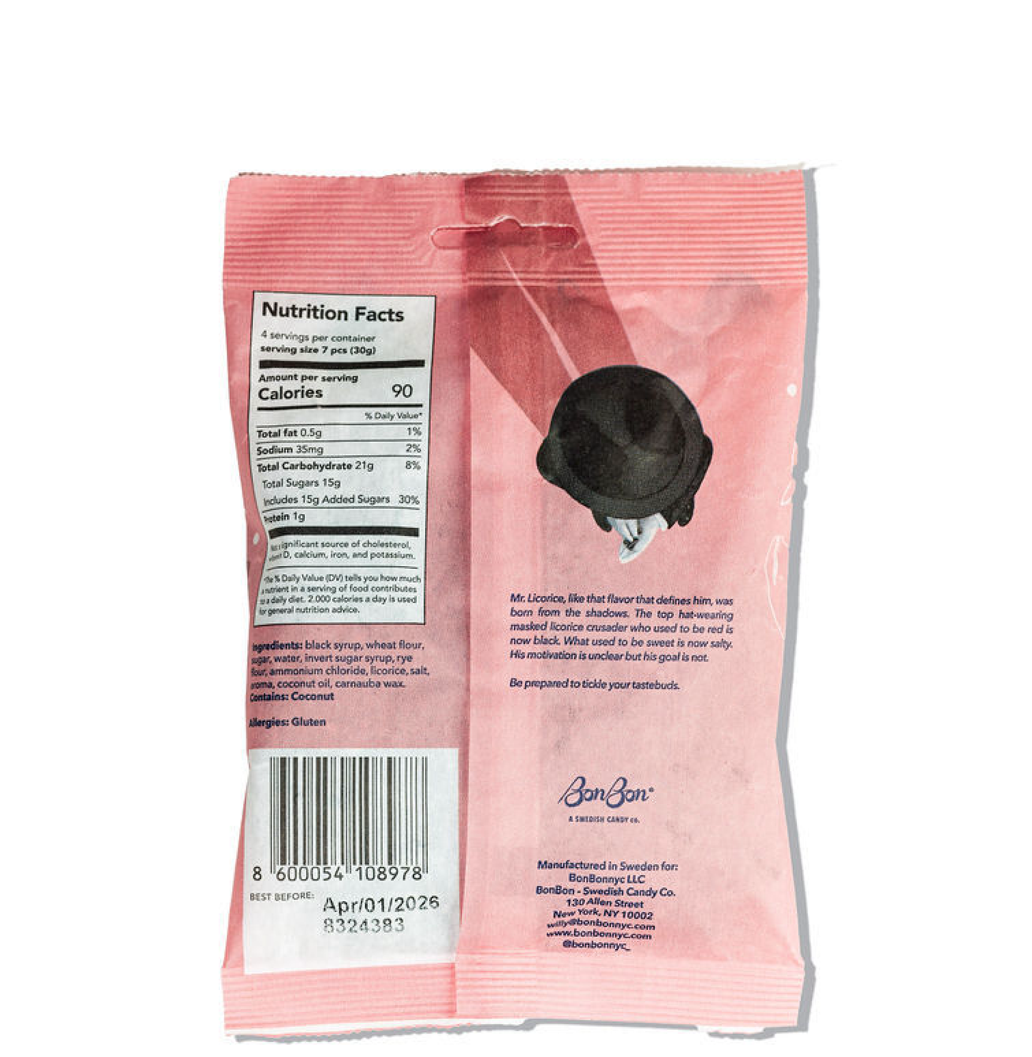 Bonbon Licorice Twist - Swedish Candy