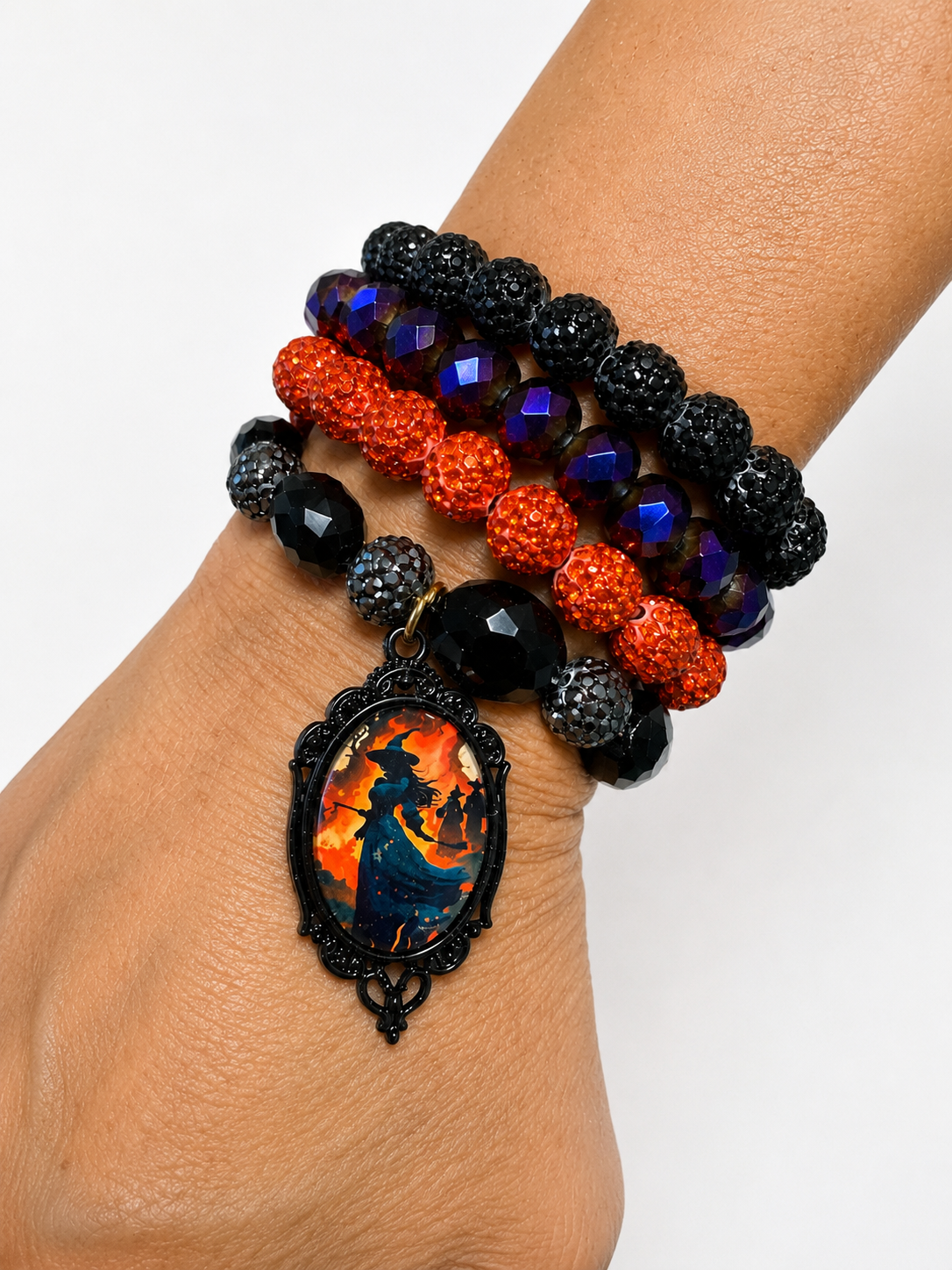 Halloween Bracelet Stacks | Limited Edition Spooky Sparkle Bracelets