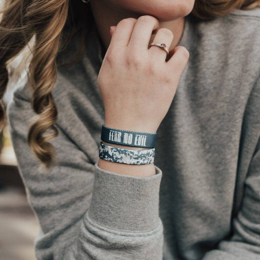 Zox Fear No Evil Bible Verse Bracelet