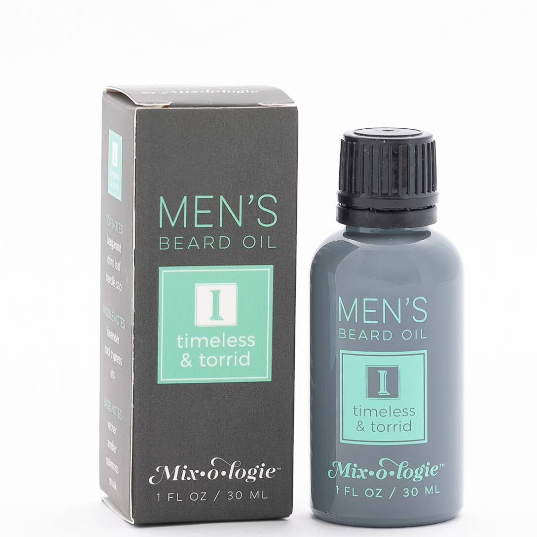 Mixologie Men's I (Timeless & Torrid) Beard Oil