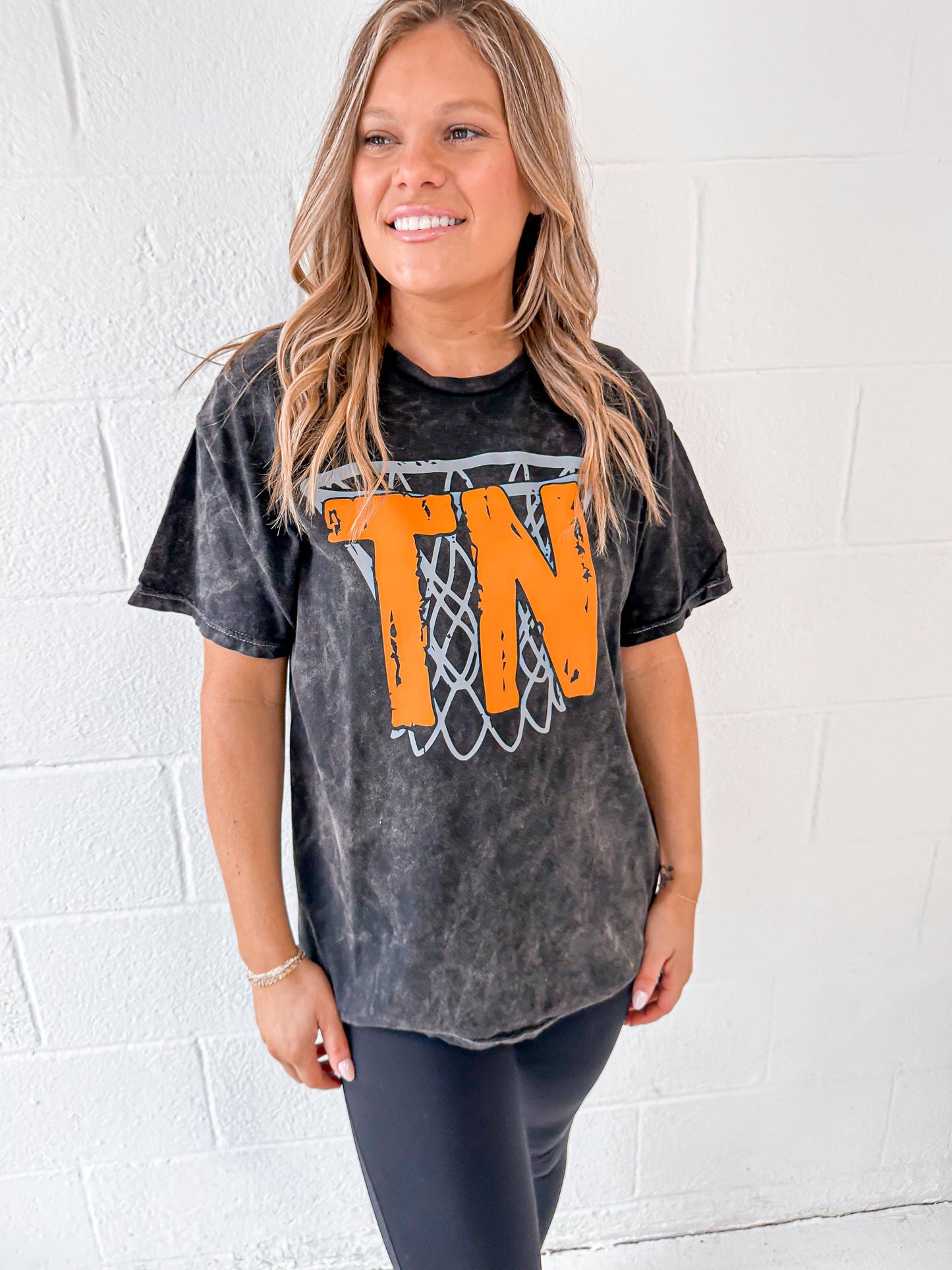 Tennessee Basketball Acid Wash Tee