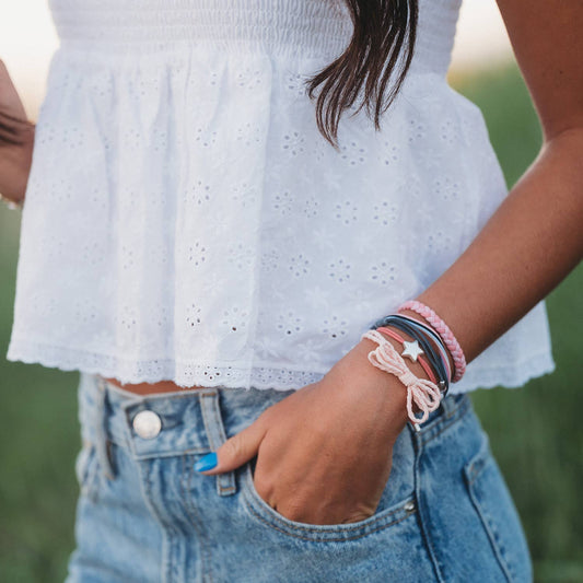 K'Lani Wish hair tie + bracelet set