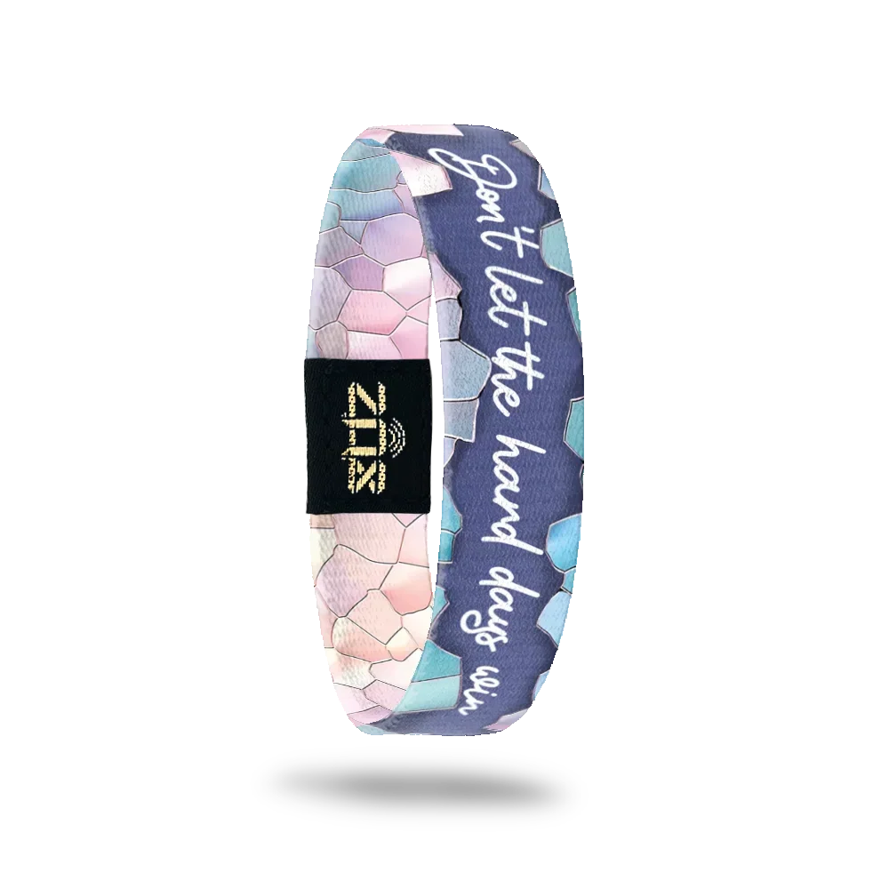 Zox Don't Let the Hard Days Win Interactive Affirmation Bracelet
