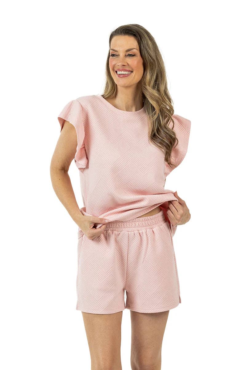 Katydid Light Pink Two Piece Set