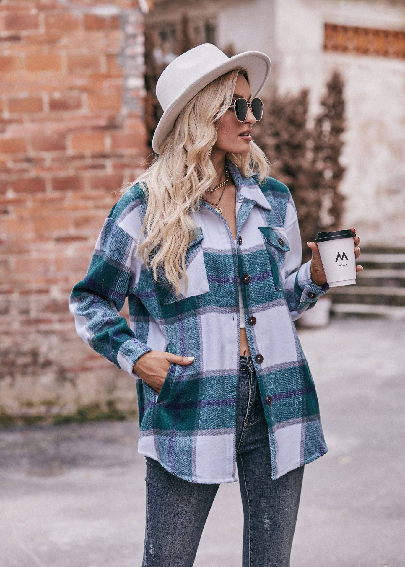 Women's Plaid Shacket