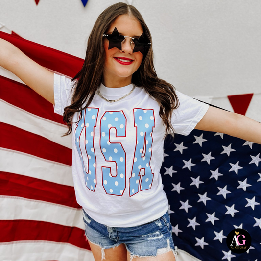 USA Comfort Colors Graphic Tee