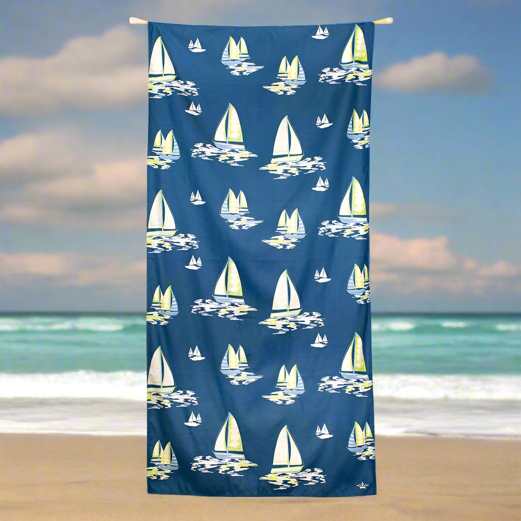 Sail Away Beach Towel