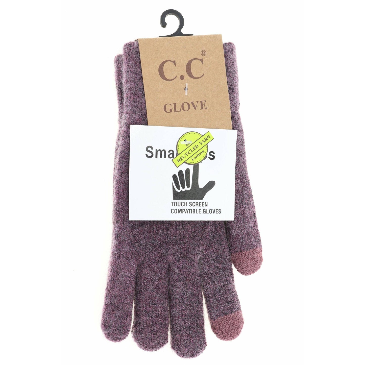 Soft Recycled Yarn Women's Gloves