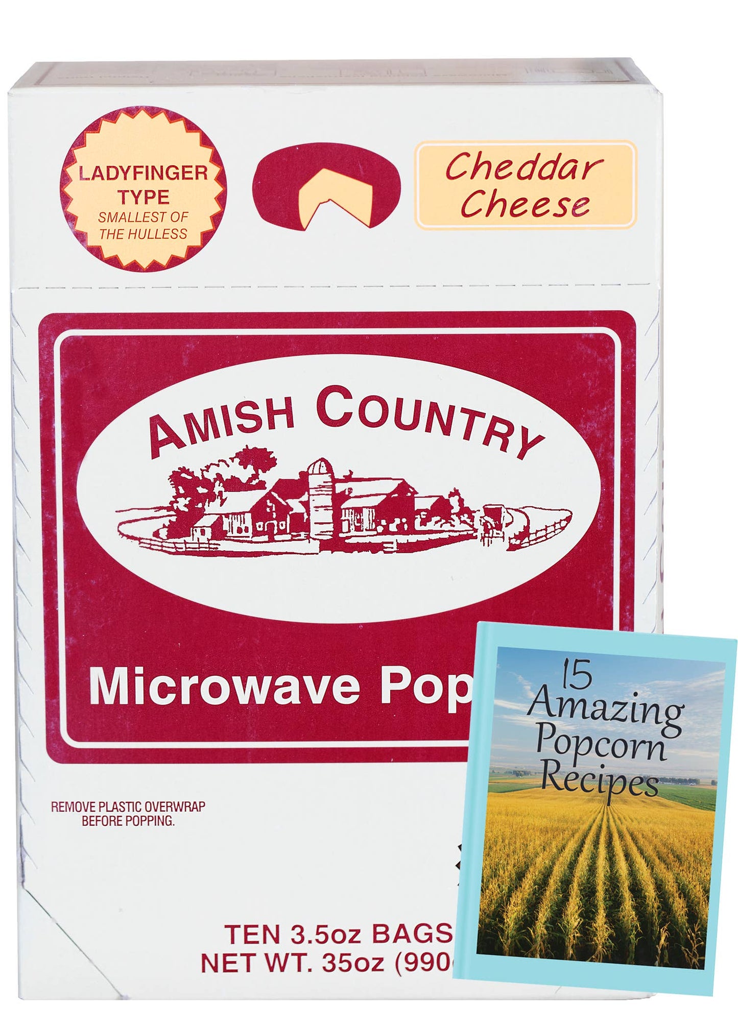 10pk Microwave Cheddar Popcorn