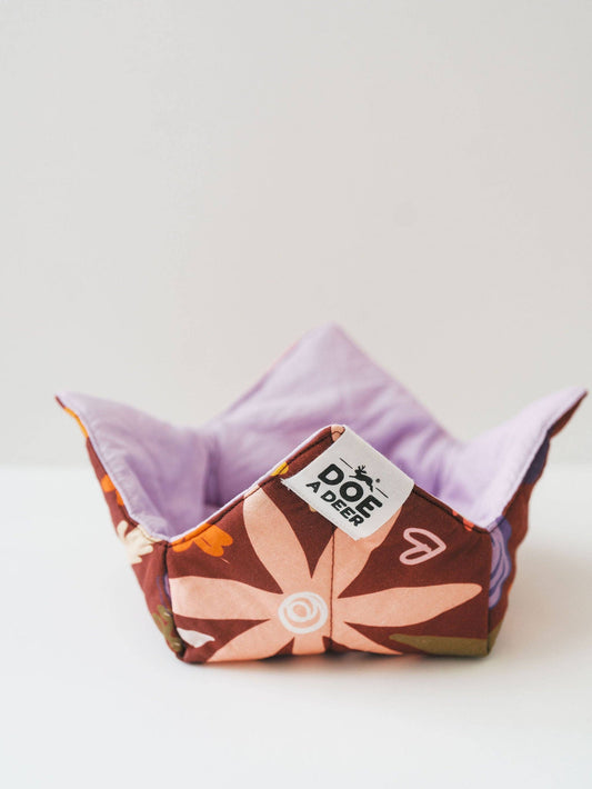 Fall Floral Bowl Bestie Microwave Bowl Holder