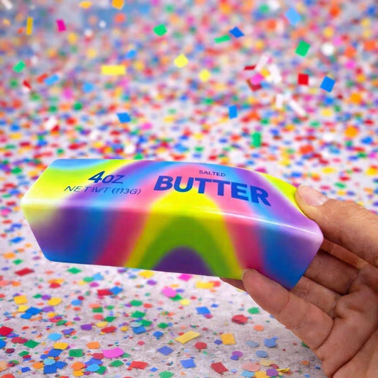 Viral Rainbow Butter Squishy Stress Toy