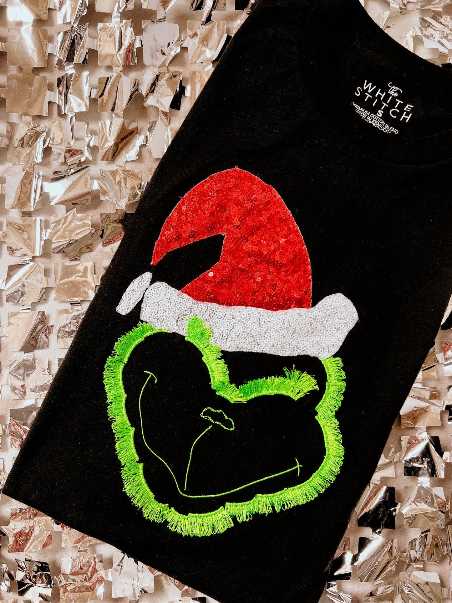 Fuzzy Grinch Short Sleeve