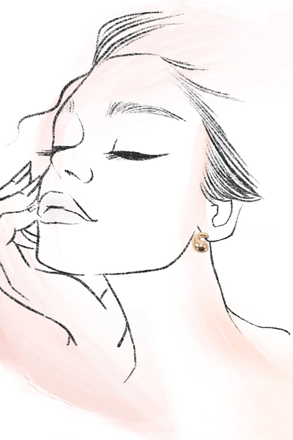 Huggie Pearl Hood Trio Set