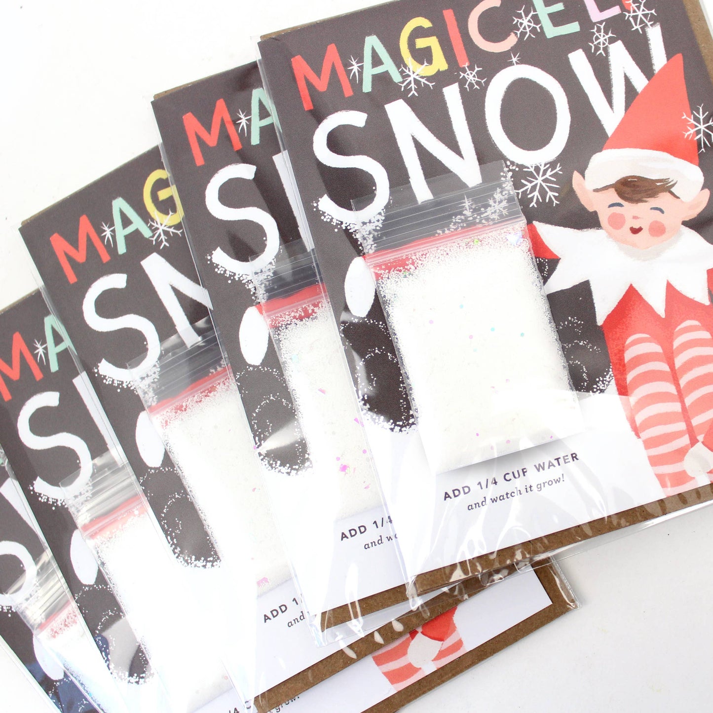 Magic Elf Instant Snow Christmas Card