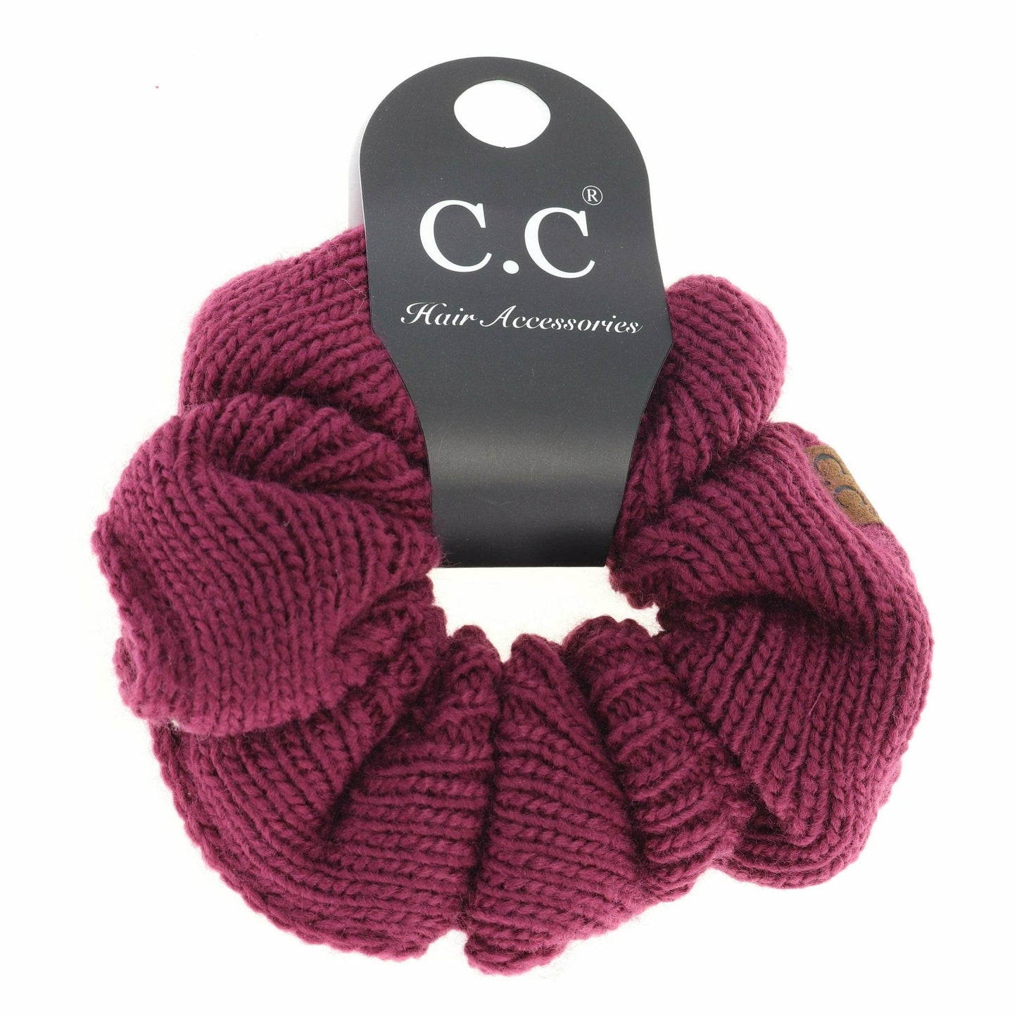 Solid Knit Ponytail C.C Women's Scrunchie