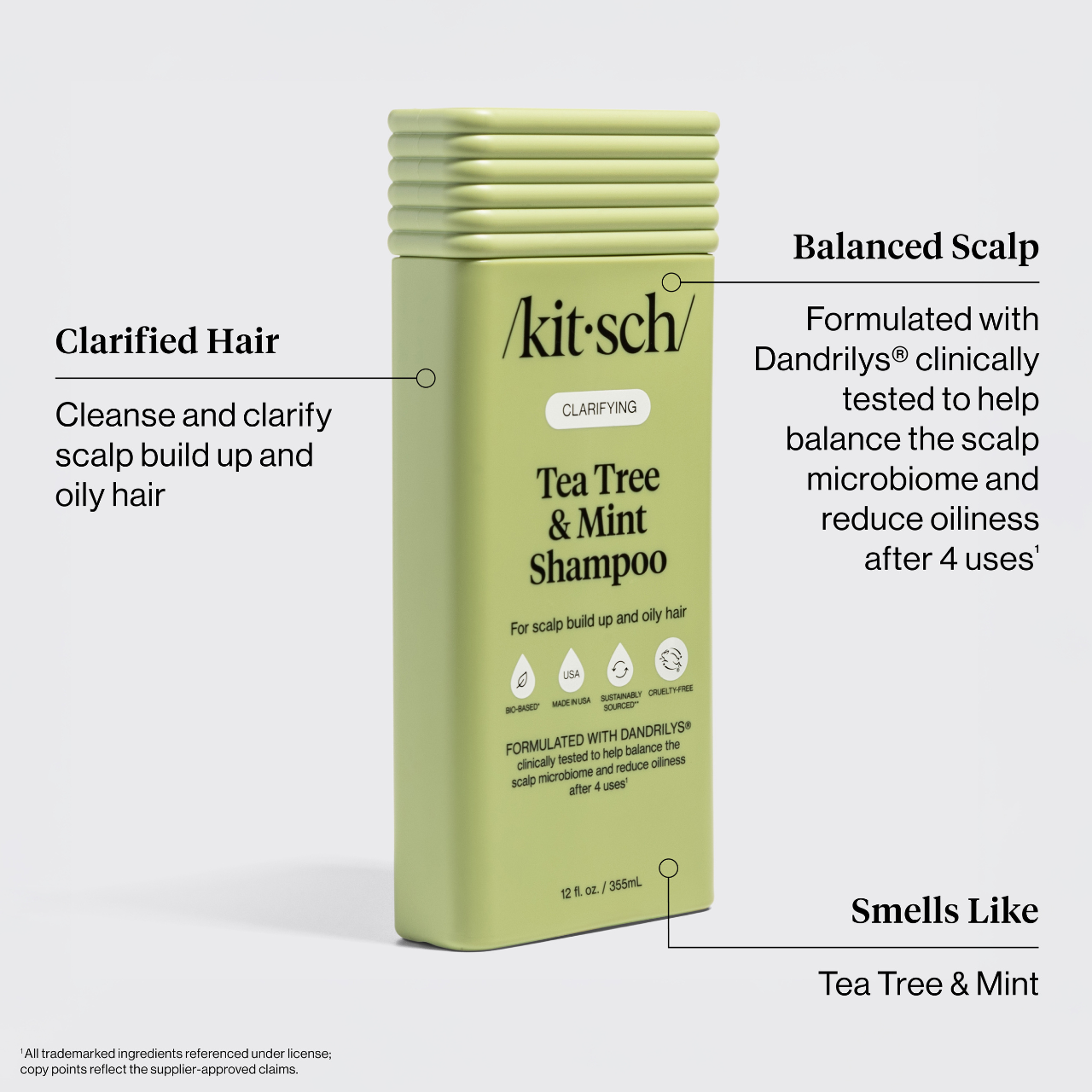 Kitsch Clarifying Tea Tree & Mint Liquid Shampoo