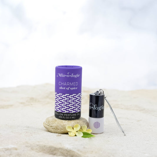 Mixologie Charmed (shot of spice) Keychain Mini Roll-On Perfume