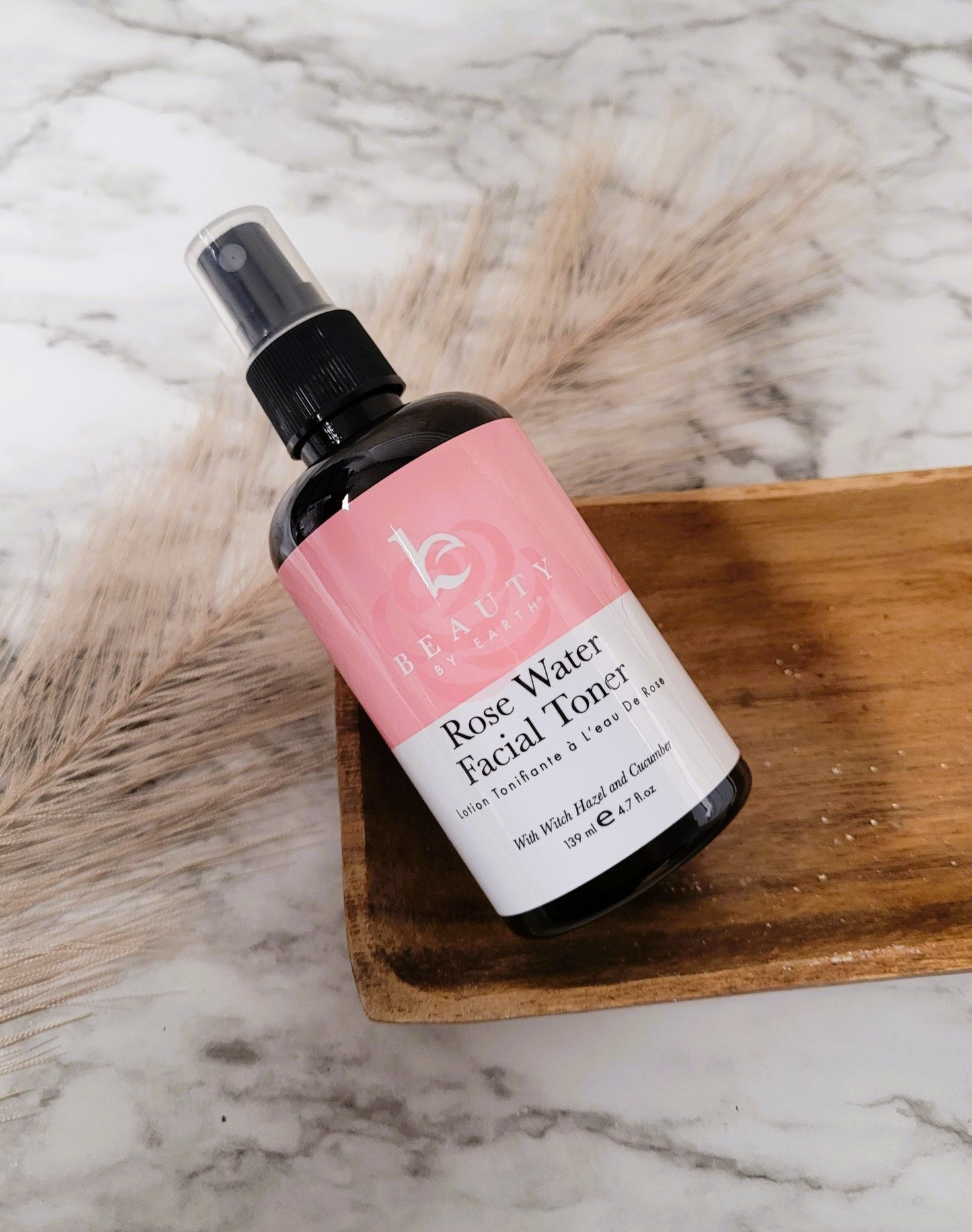 Beauty by Earth Facial Toner with Witch Hazel & Rose Water