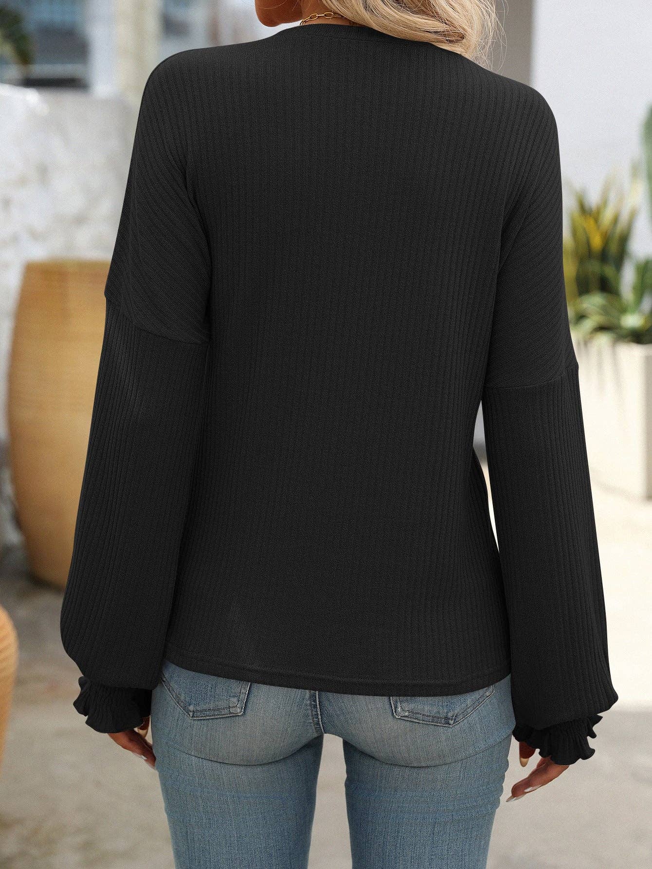 Casual Long-sleeved Sweater