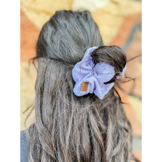 C.C Corduroy Ponytail Scrunchie for Women