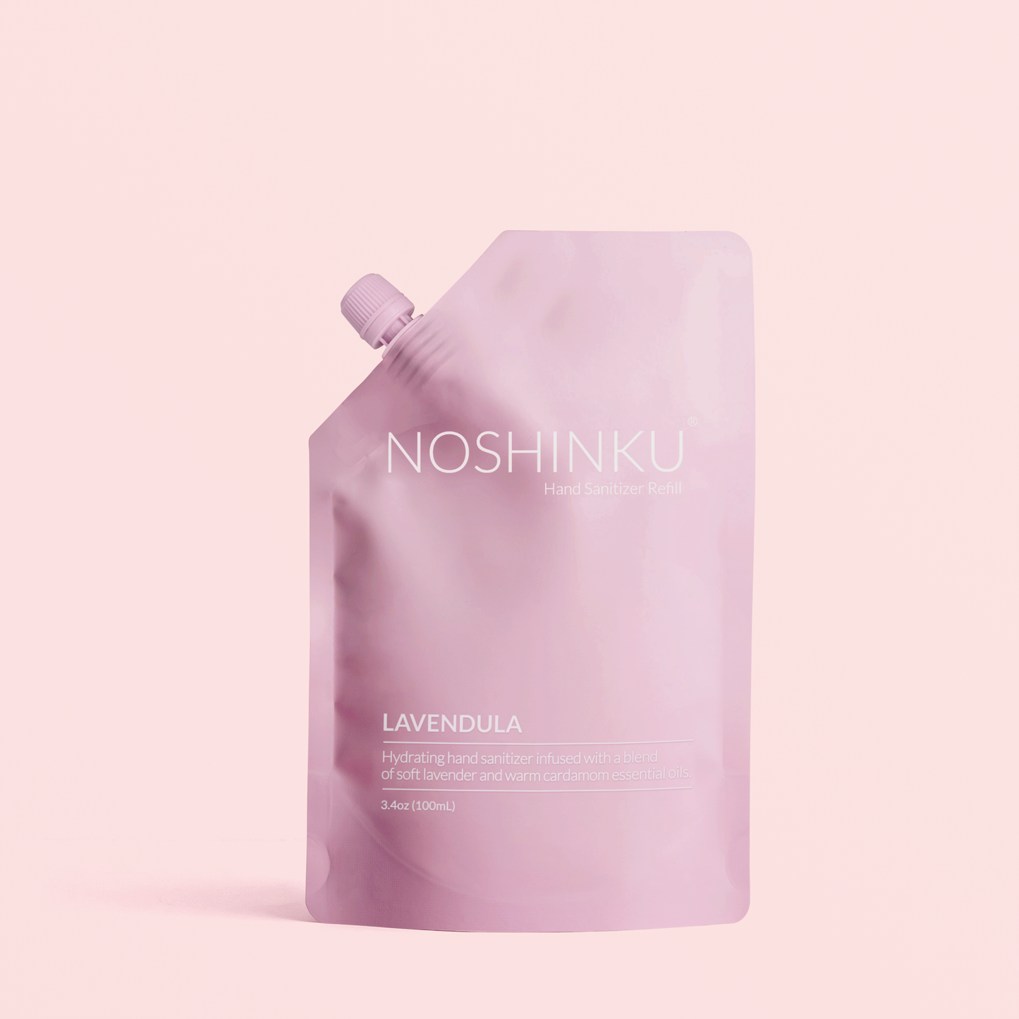 Noshinku Lavender Sanitizer Refill Pouch – 100ml Travel Refill