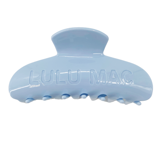 Lulu Mac Hair Claw Clip – Light Blue Clip