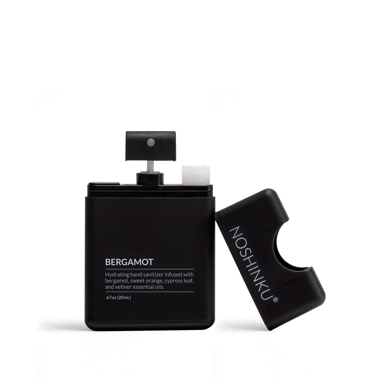 Noshinku Bergamot Pocket Hand Sanitizer – Refillable Moisturizing Sanitizer