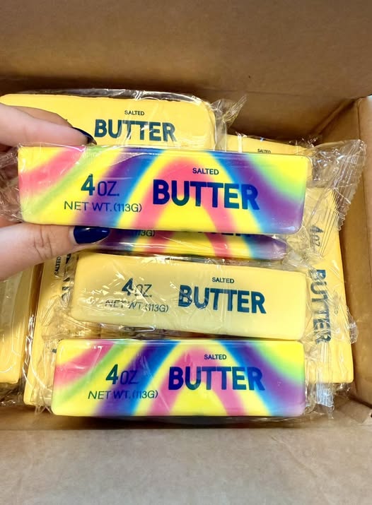 Viral Rainbow Butter Squishy Stress Toy