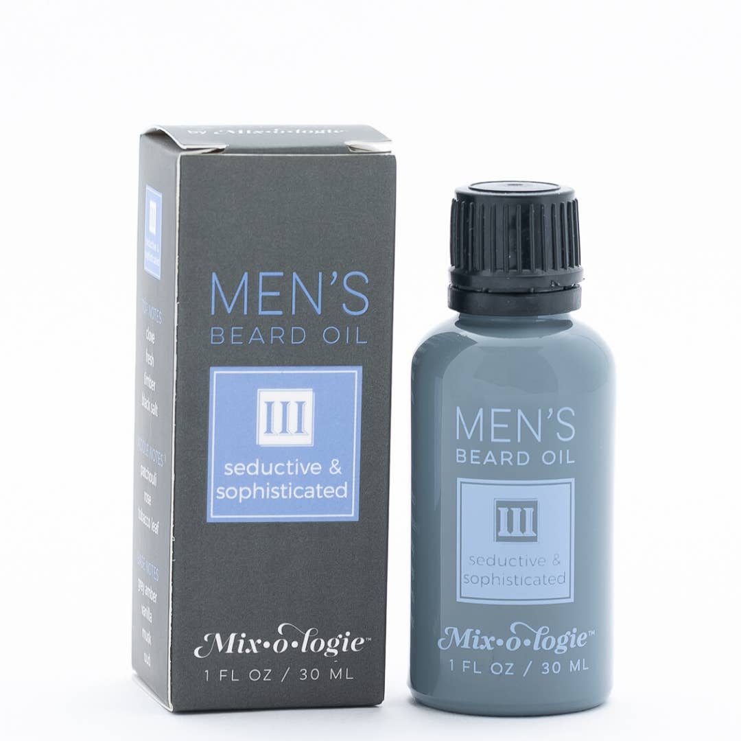 Mixologie Men's III (Seductive & Sophisticated) Beard Oil