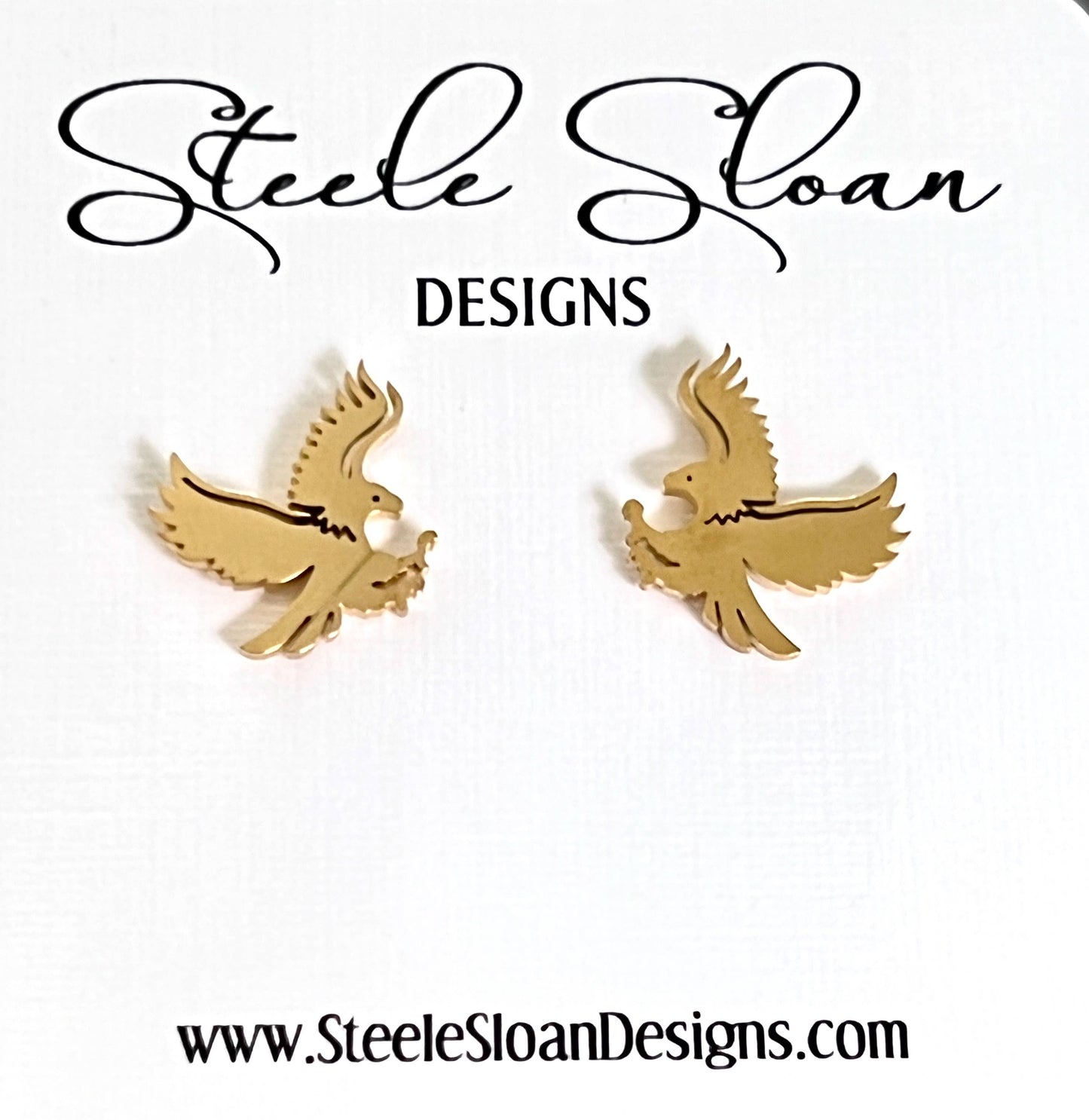 Eagles Stud Earrings