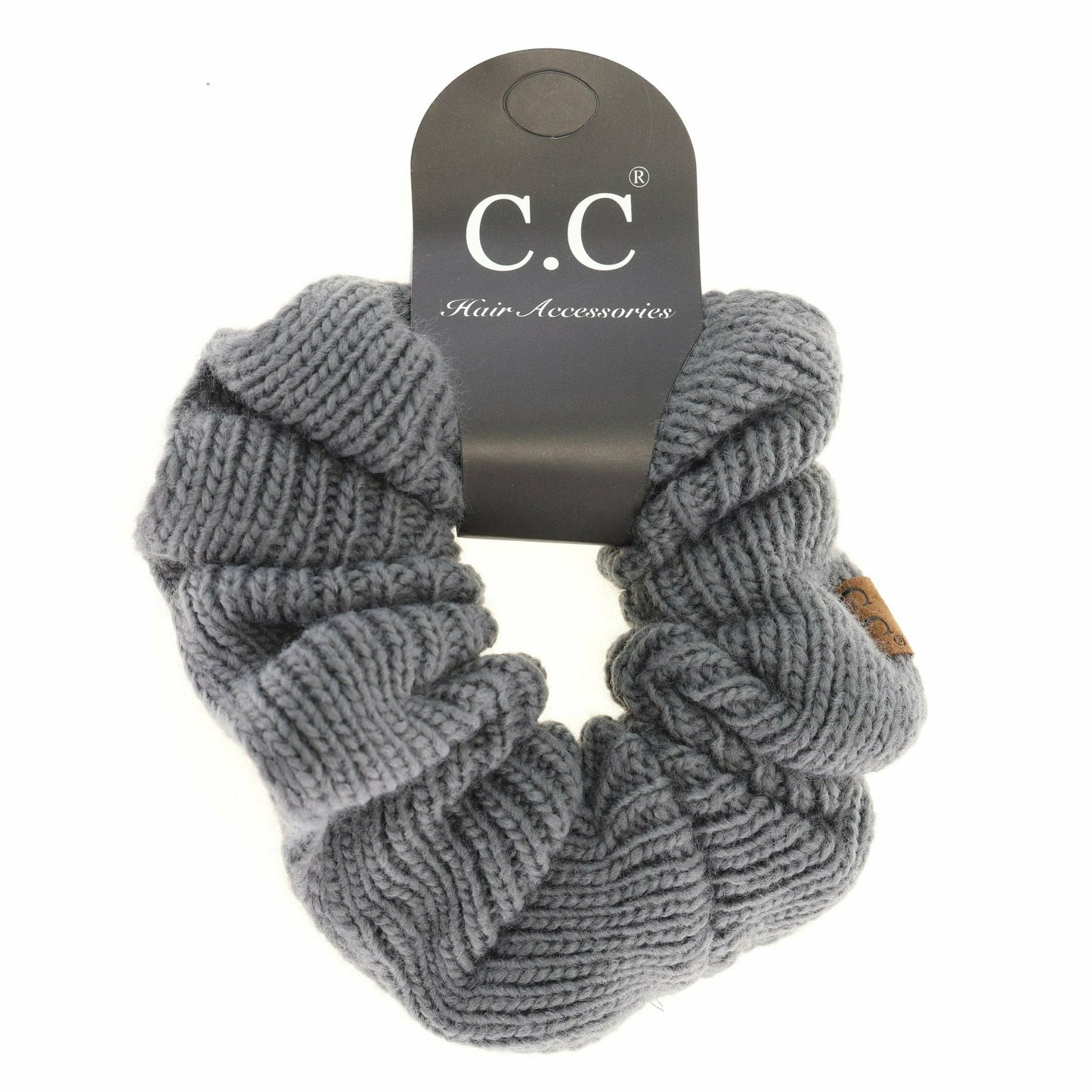 Solid Knit Ponytail C.C Women's Scrunchie